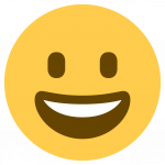 happy face emoji