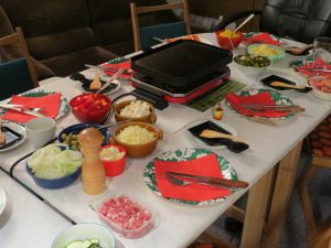 raclette dinner