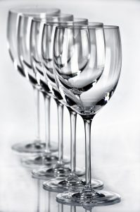 wine glasses