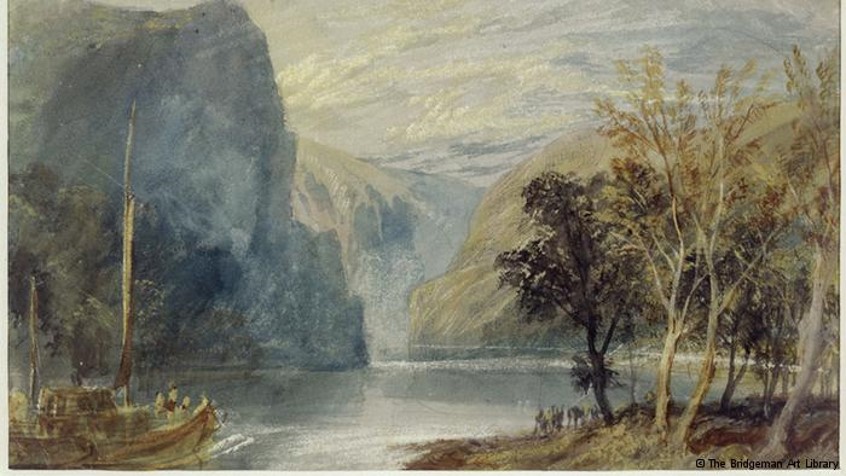 William Turner Loreley Rock (Painting)