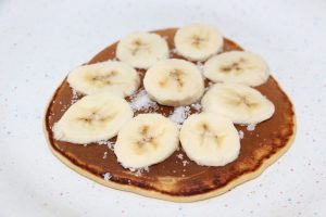 pancake with nutella and banana