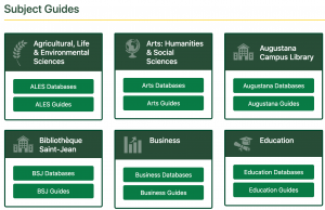 UofA Library Subject Guides