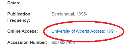images of University of Alberta Access