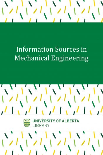 Cover image for Information Sources in Mechanical Engineering