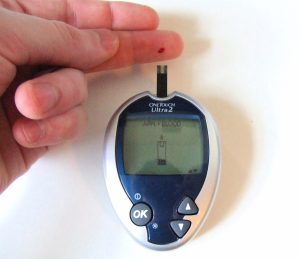 blood glucose monitor machine