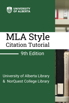 MLA Style Citation Tutorial book cover