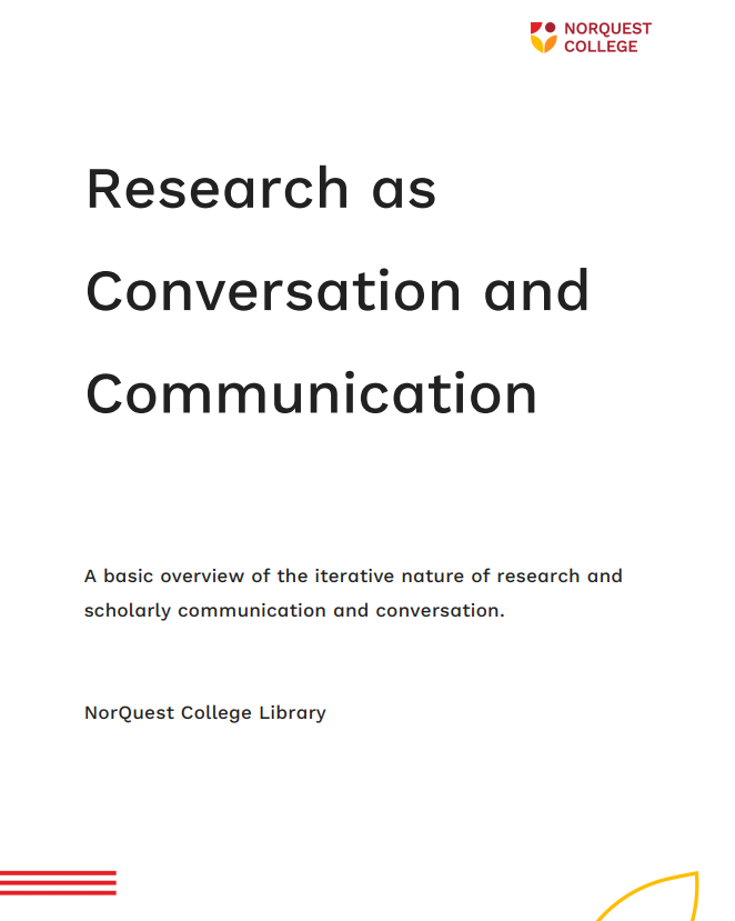 Cover image for Research as Conversation and Communication