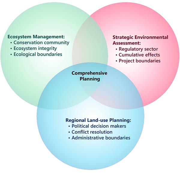 Diagram of planning systems.