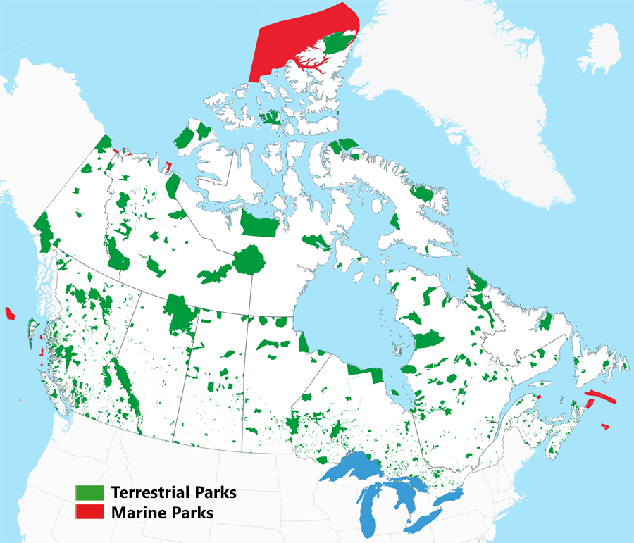 Map of parks