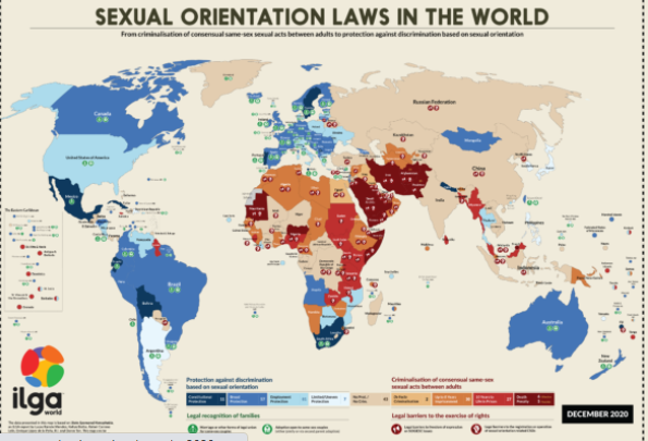 Sexual Orientation Laws in the World