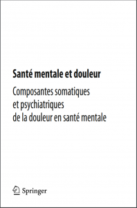 Page titre du livre Santé mentale et douleur