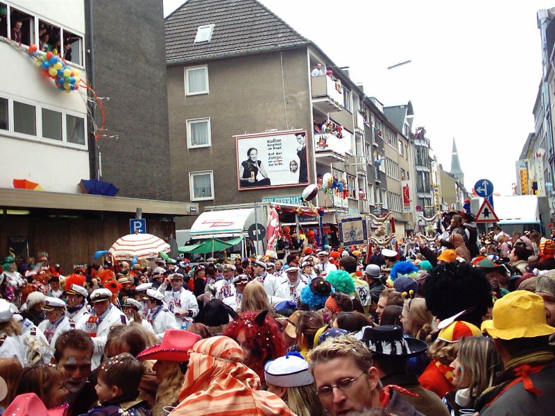Rosenmontagzug in Köln (parade)