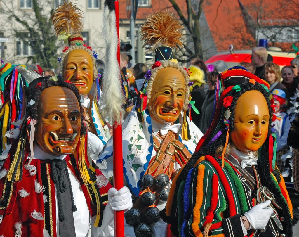 Fassnacht in Rottweil (traditional masks)