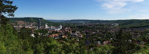 panoramic picture of Jena