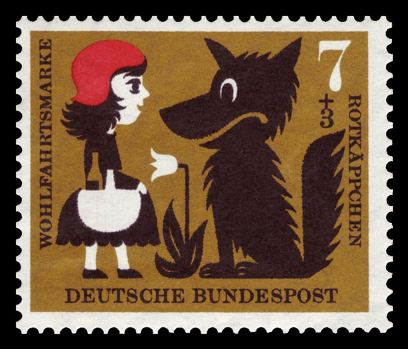 Rotkäppchen Stamp