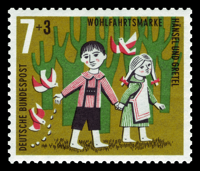 Hänsel und Gretel Stamp