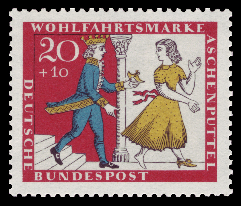 Aschenputtel Stamp