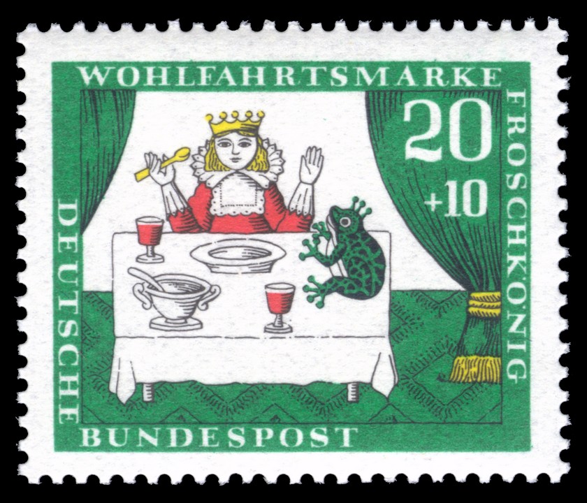 Froschkönig Stamp