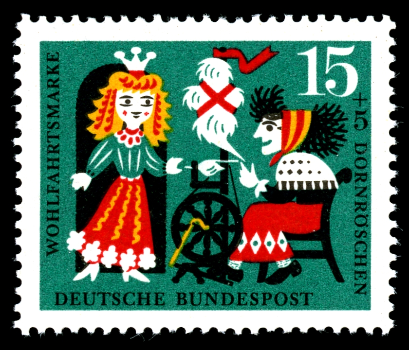 Dornröschen Stamp